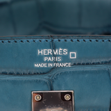 Hermès 25cm Birkin Bleu Cobalt Matte Alligator Palladium Hardware